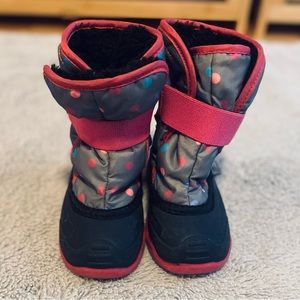Kamik | Snowbug 5 Boot Toddler Size 9 Gray & Pink